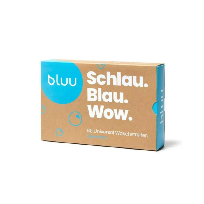Bluu Waschstreifen – Packung mit 60 Streifen